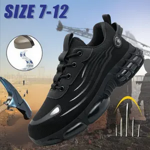 Pipeline Work Sneakers - Steel Toe Waterproof Anti-Slip
