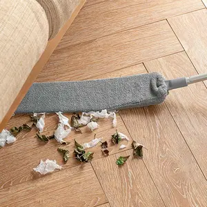 Retractable Gap Dust Cleaner Microfiber Hand Duster Adjustable Length 9.1-41.3 Inches Detachable Washable Gap Cleaning Brush for Appliance Sofa Couch Cleaning