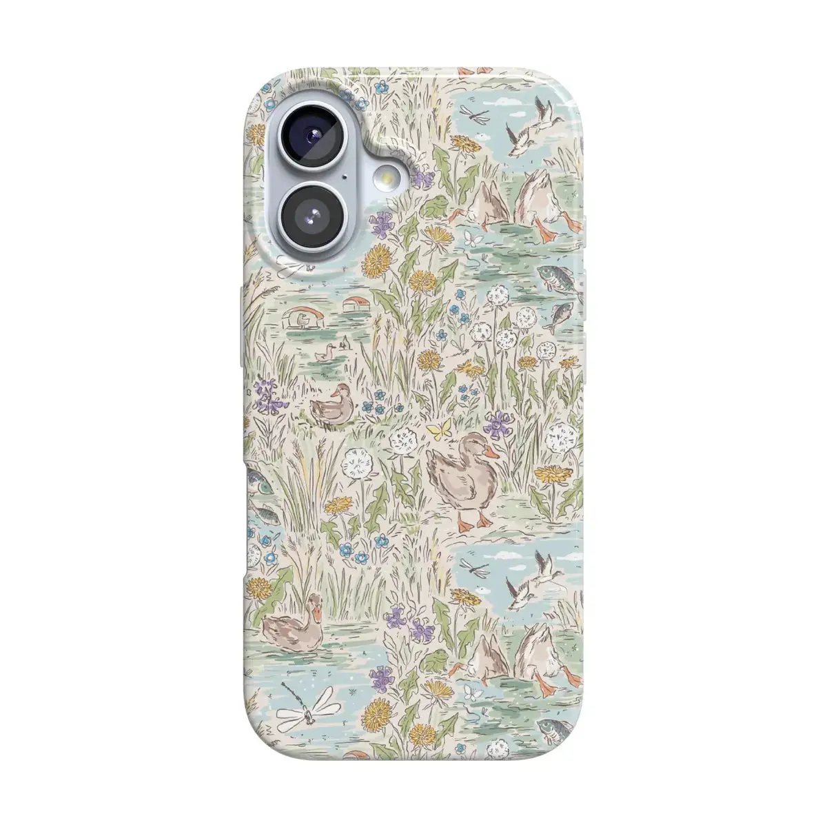 Casely iPhone 17 Case | Waddle Path | Duck Pond | Compatible with MagSafe | Classic Ultra Thin Design