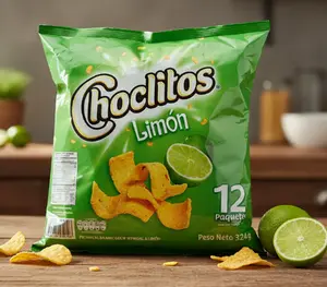 CHOCLITOS LIMON PAQUETE X12