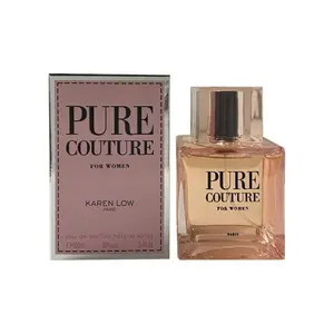 Karen Low Pure Couture Women's Eau de Parfum (EDP) - 3.4oz EDP Fragrances, EDP Liquid Perfumes, Musk Base, Pepper Top, Boxed Women's Fragrance, New In Box