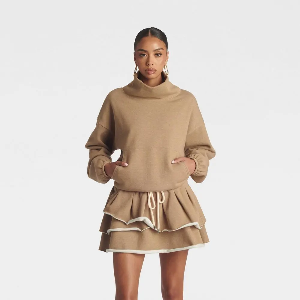 KBB by KAHLANA Women's 'The Funnel Sweatshirt'