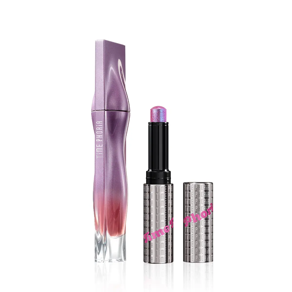 [TIMEPHORIA HOT 2PCS]  Illumina Jelly Eyeshadow Stick & Nebula Velvet Lip Cream 4ML