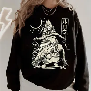 Rove Wudwud Monster Hunter Wilds Unisex Cotton Shirt, Gaming Fantasy Adventure Sweatshirt Hoodie, Monster Hunter Videogame, Fun Graphics