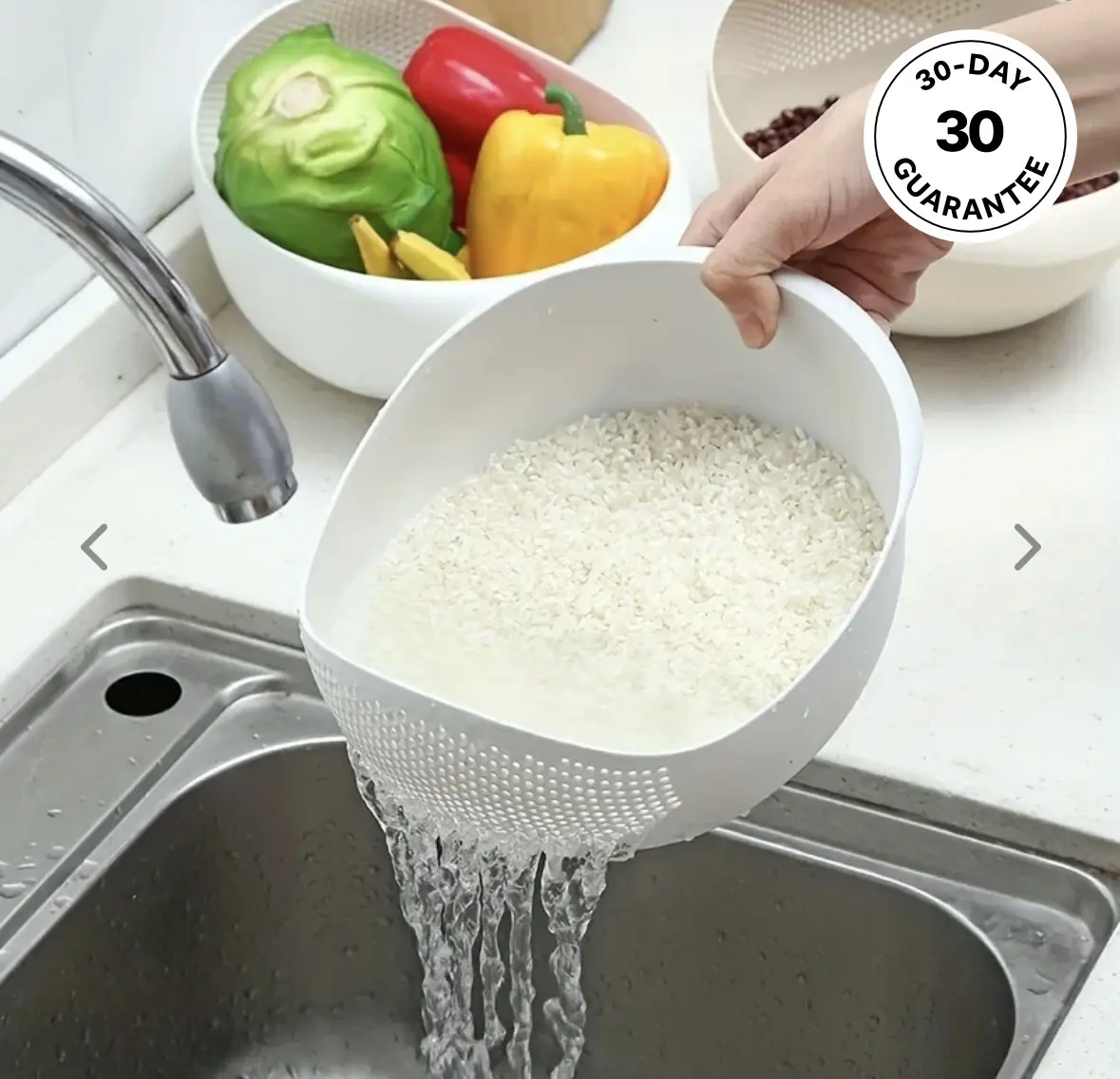 Kitchen Rice Drainage Basket