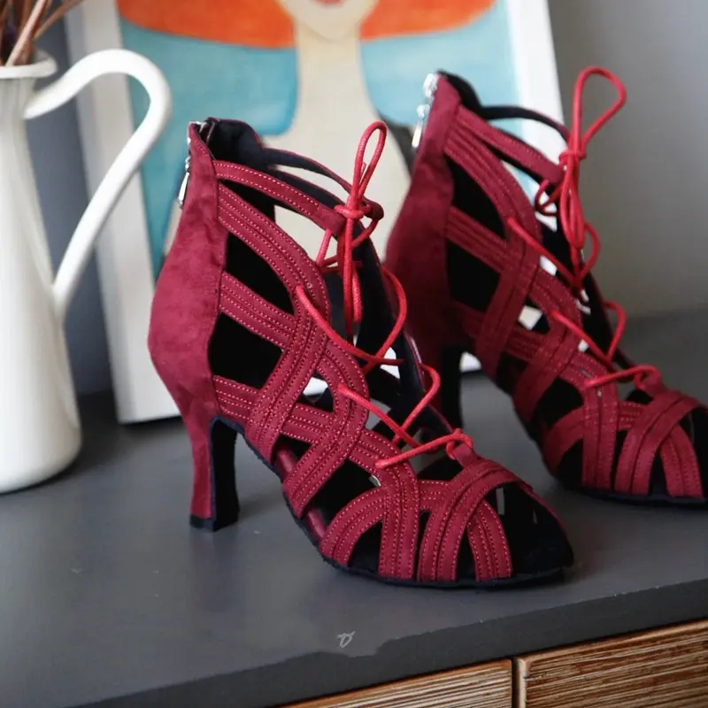 Women's Custom Latin Dance Shoes - Soft Bottom, Thickened for Kizomba