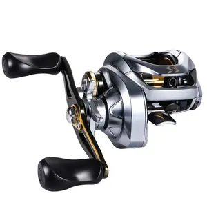 Sougayilang drum fishing reel, spinning reel, fishing reel set, 6 oz ultralight drum fishing reel, 17.6 lb carbon fiber braking system, 7.2:1 gear ratio, 39mm palm rest low profile design, suitable for beginners, Father's Day gift.