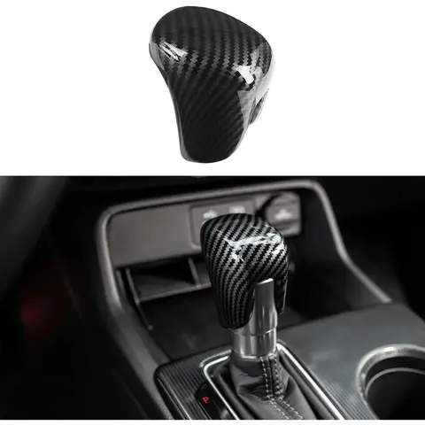 Acrylic Automatic Shift Knob Trim Cap Cover, Car Interior Center Console Gear Stick Decoration, Car Accessories for 2018+ Honda Accord, 2022-2026 Civic, 2023-2026 CR-V HR-V