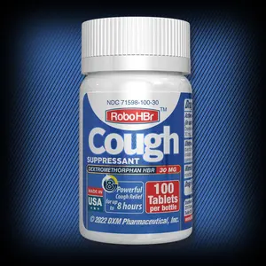 Robocough - RoboHBr - 1 bottle - Weight: 1.00 Ounces