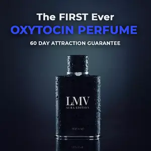 LMV AURA Cologne For Men, Enhance Social Attraction & Confidence, Fresh, Woody,Valentine's Day gift ideas.
