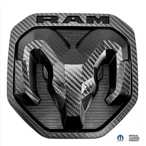 2019-2026 RAM Tailgate Emblem, Carbon Decal - MOPAR Official Licensed Product