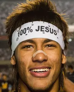 100% JESUS Headband Print Basketball Soccer Head band Men Women Running Fitness Sweatband Bandana Head tie Sports Fan Headbands