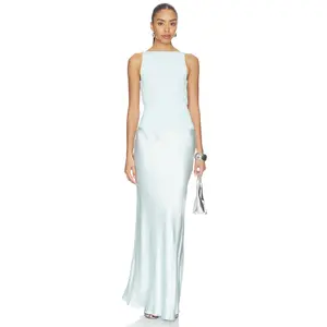 Bec + Bridge Mirabelle Cowl Maxi Dress in Arctic Blue