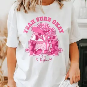 Kelsea Ballerini Yeah Sure Okay Shirt, Kelsea Ballerini Cowgirl Boots Tee, Music Lover Gift, Country Music, Tour Merchandise