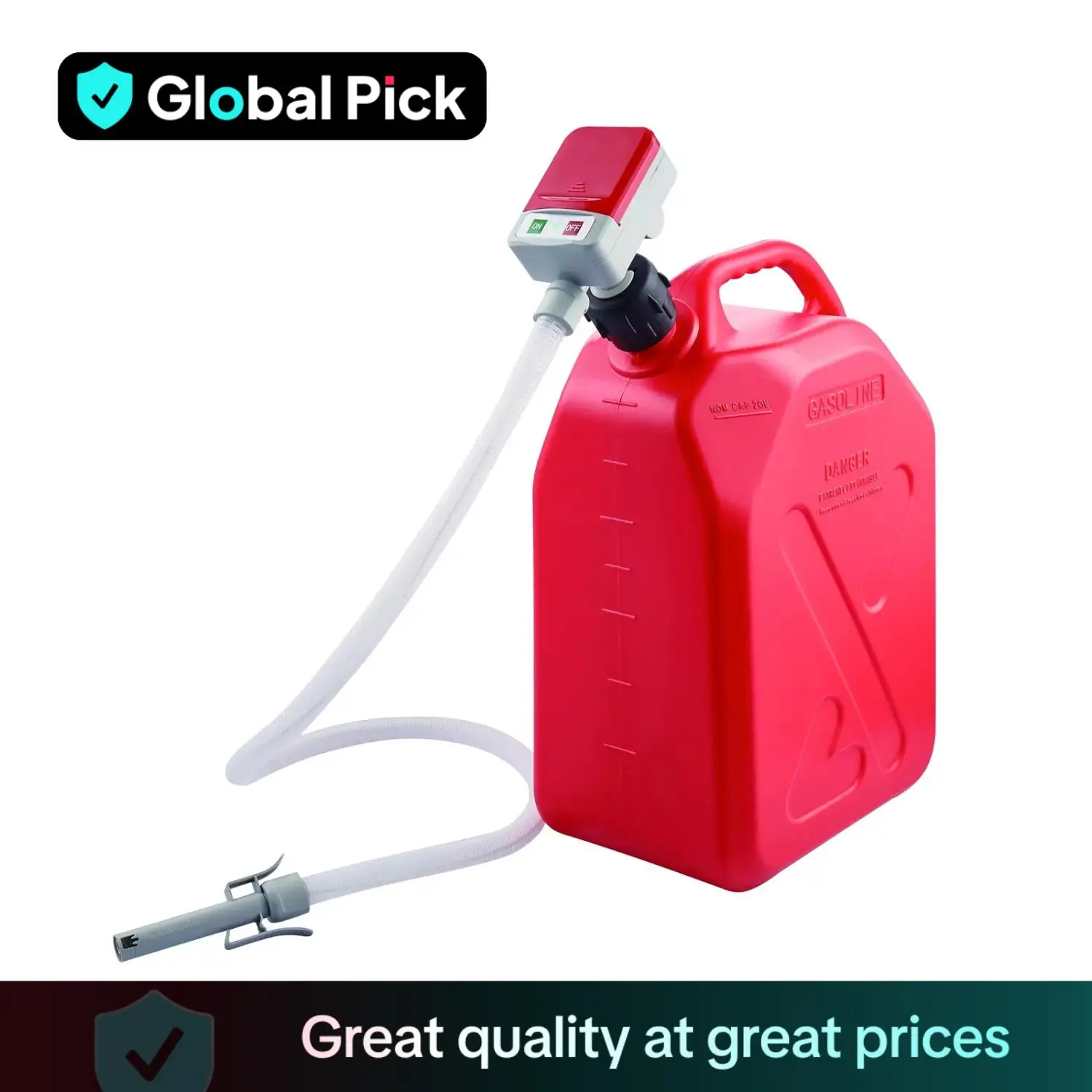 Automobile Nozzle Fuel Pump Tool with Pipe, Small Portable Vehicle Fuel Pump for Automobiles, Motorcycles, Lawn Mowers, Chainsaws, Agricultural Equipm