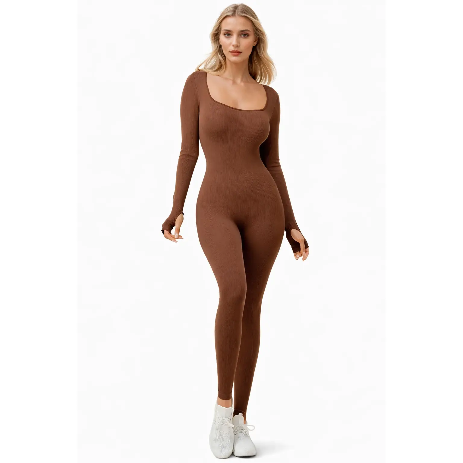 ContourFit™ Long Sleeve Compression Jumpsuit