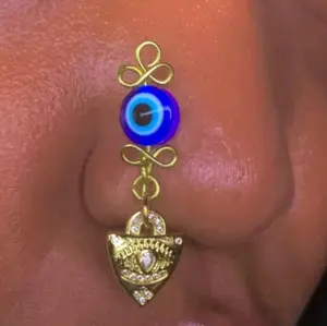 Evil eye nose cuff Evil eye nose cuff