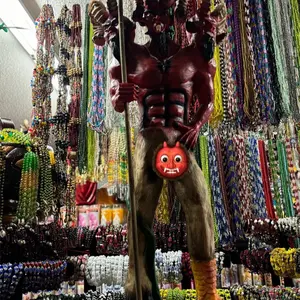 Big Red Devil Statue