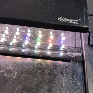 hygger Aquarium LED Light Fish Tank Full Spectrum Lighting with 24/7 Day-Night Cycle Mode & Auto On/Off Timer, 7 Color Options, Dimmable, Extendable Bracket for Tank Plant Lights
