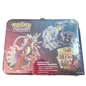 Pokémon Trading Card Game Summer 2023 Collectors Chest Tin with Sylphite Foil Cards & 6 TCG Booster Packs
