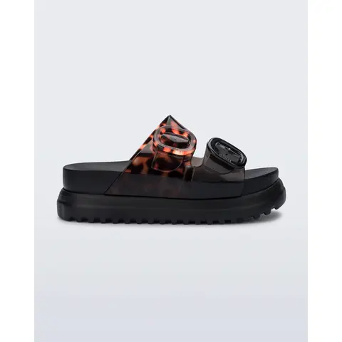 Melissa Cozy Platform Women's Shoes - Bold Dual Buckle Straps, Chunky Women's Sandals, High-Traction Slip-Resistant Open Toe Sandals