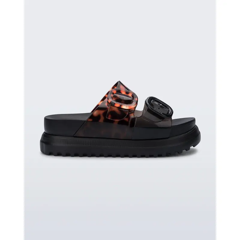 Melissa Cozy Platform Women's Shoes - Bold Dual Buckle Straps, Chunky Women's Sandals, High-Traction Slip-Resistant Open Toe Sandals