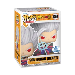 Funko Pop! Dragon Ball Super - Son Gohan (Beast) #1706 Exclusive (Sticker may vary) Collectible Pop Vinyl Figure