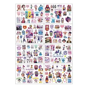 8pcs/set Cartoon Cute cartoon AnimeTemporary Tattoo Stickers Cute Rumi Waterproof Tattoos Perfect Party Favors Gift for Fans