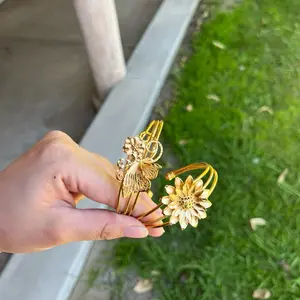 24k gold plated bangles