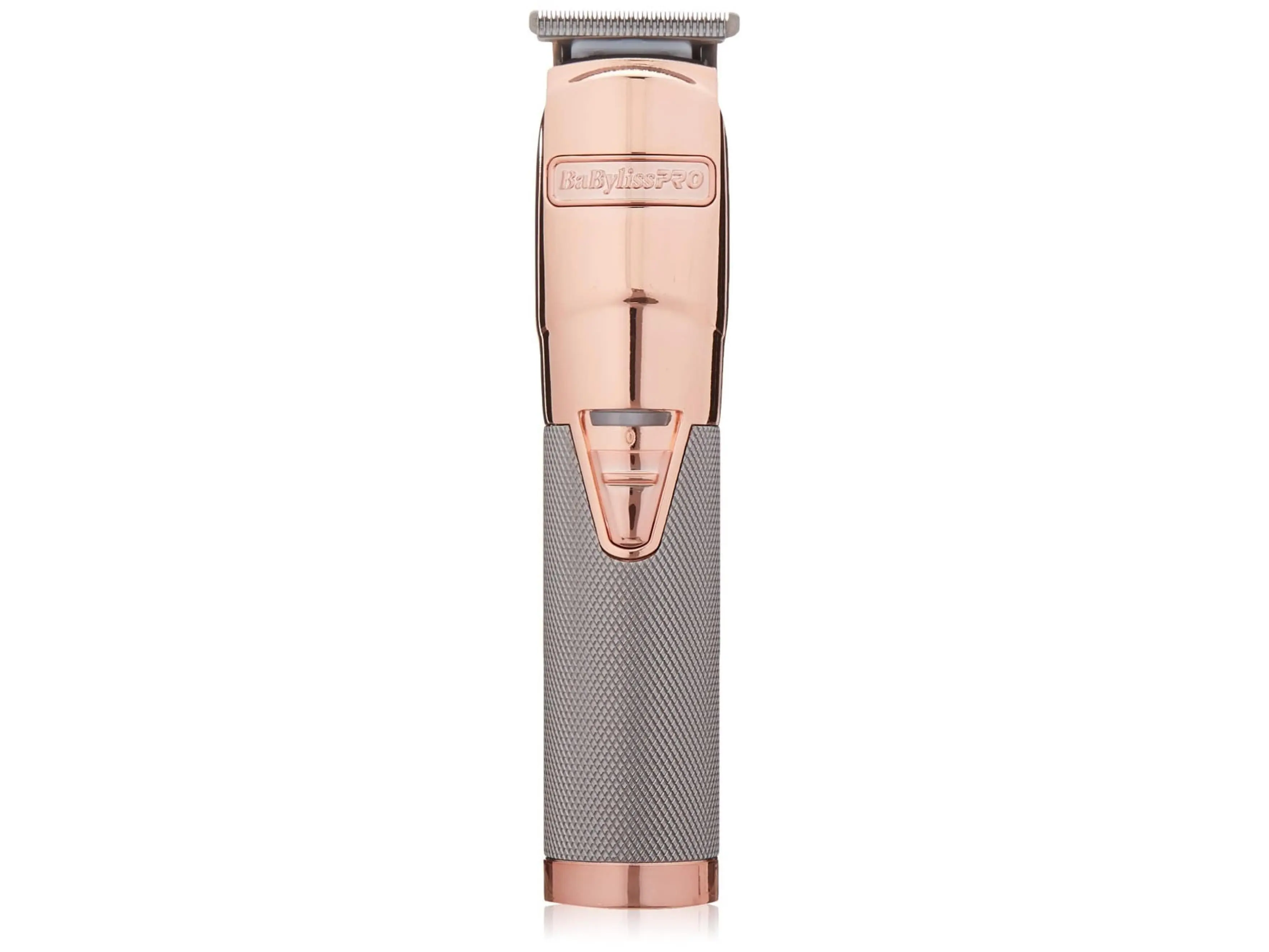 Metal Lithium Trimmer with Adjustable Zero-Gap Tool Included, Rose Gold