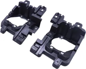 2Pcs Front Fog Light Bracket Compatible with RAM 2500 3500 2019-2021, Fog Lamp Mounting Support Mount Bracket Replace 68449383AA, Driver Side and Passenger Side