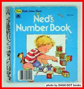 USED Book - Ned's Number Book by Edith Kunhardt (Hardcover)