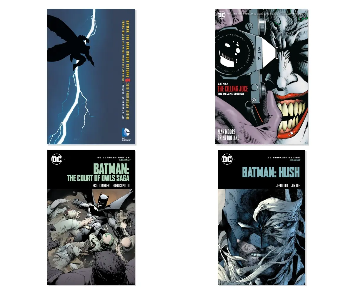 Batman Essential Comics 4-Book Collection - Dark Knight Masterpieces - Paperback