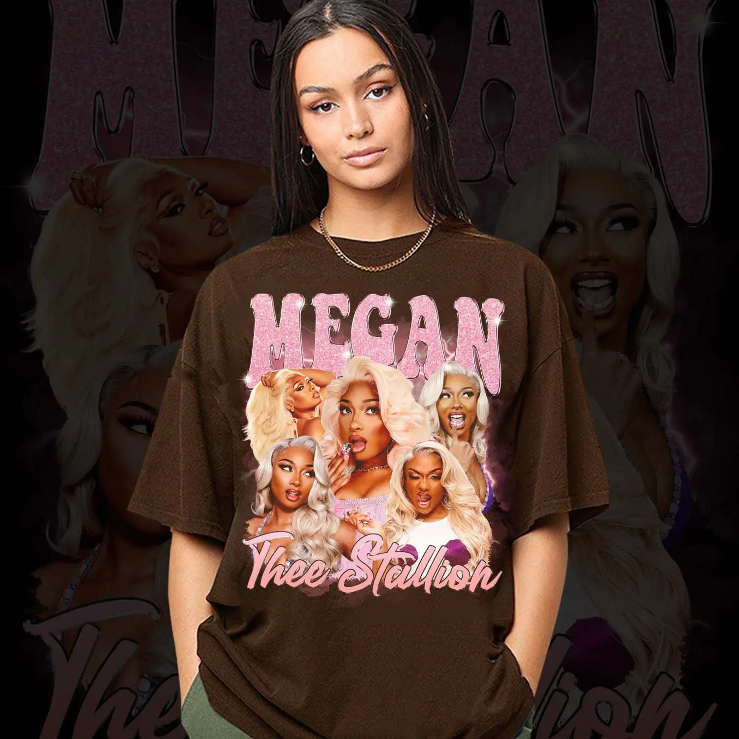 Vintage Megan Hot Girl Summer Tour Shirt, Funny Megan Shirt, Megan Music Merch Shirt, Trendy Shirt  Men Women T-shirt10