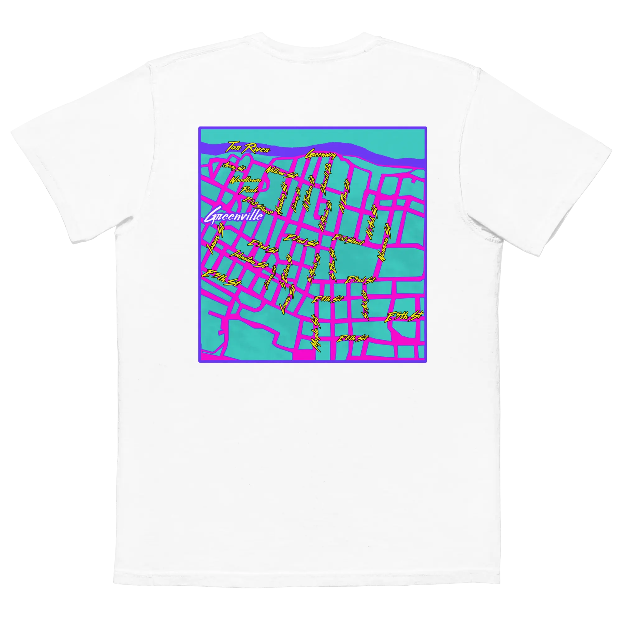 Tailgate Classics Greenville Grid Pocket Tee