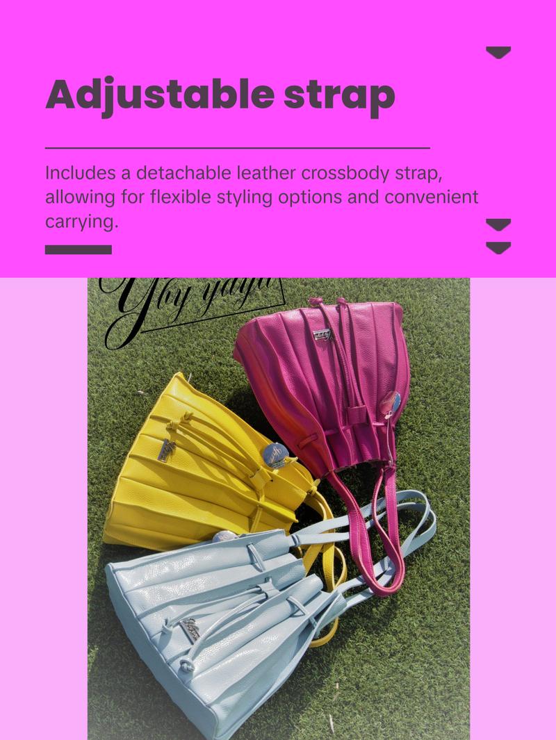 YBY Bella Bag - Signature Pink Pebble Leather Bag with Adjustable Strap & Zippered Pouch - Elegant & Versatile Boston Bag Made in Italy YBY Bella Bag - Signature Pink Pebble Leather Bag with Adjustable Strap & Zippered Pouch - Elegant & Versatile Boston Bag Made in Italy