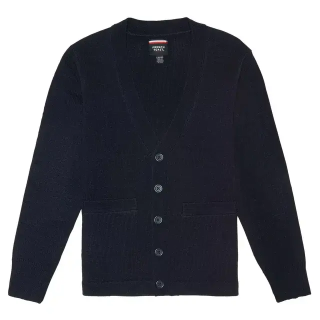 French Toast Unisex Anti-Pill V-Neck Cardigan
