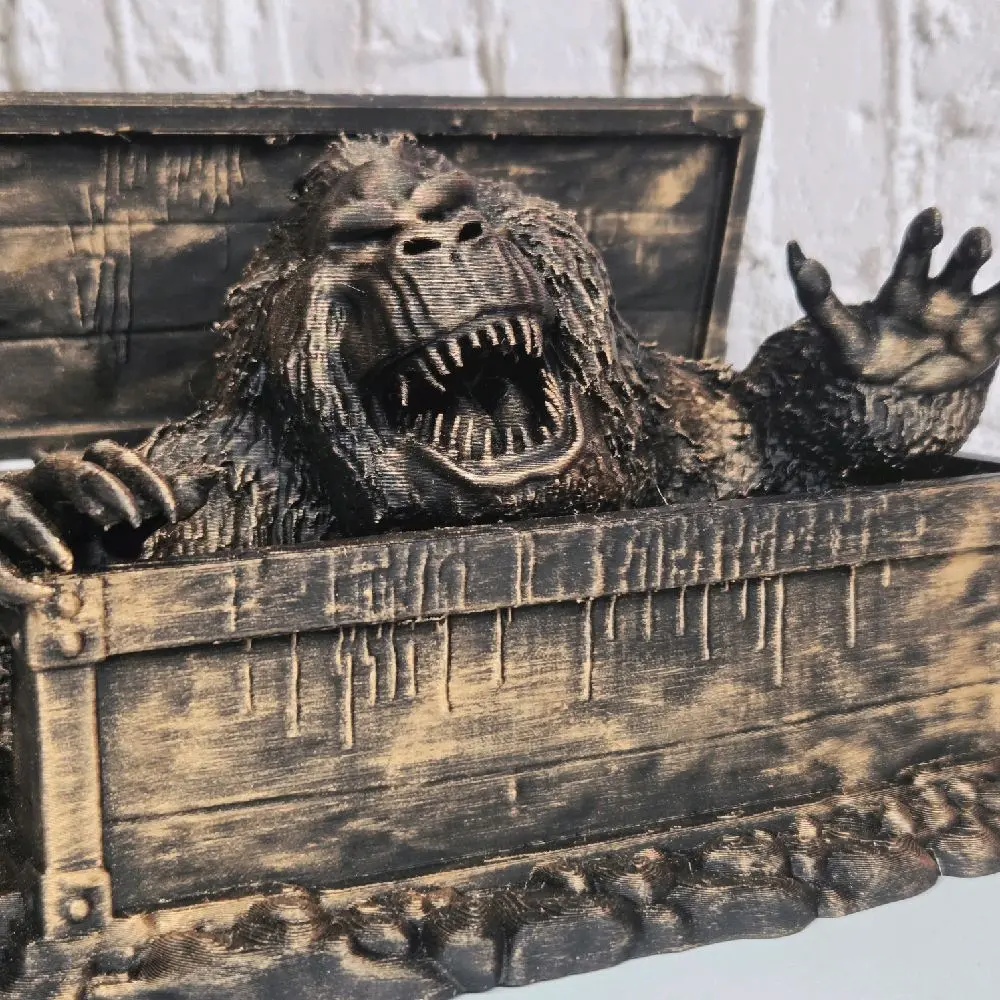 Hand Painted Jumbo 3d Printed Statue