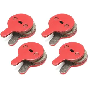 Disc  Pads, Bicycle  Oil Brakes Pad Semi Metal Smooth Braking Low Noise Replacement Bicycle Pads Kit Cycling Mute 026 Accessory Set for BOL BB8 Mountain Electric Scooters 4 Pairs