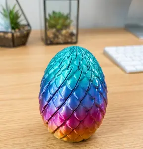 3D Printed Dragon Egg Fidget Toy | Desk Decor | Fantasy Gift