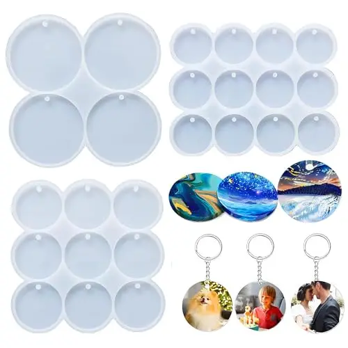 Round Silicone Molds