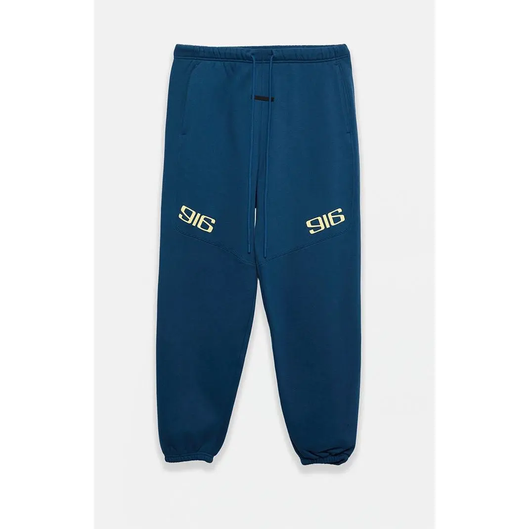 Fear of God ESSENTIALS Men's Blue Classic Moto Jogger Sweatpants