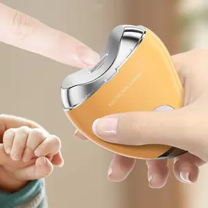 Electric Nail Clipper, USB Rechargeable Nail File, Portable Safe Trimmer, Cuticle Groomer, 2-In-1 Nail Care Tool for Home Use, Nail Clippers