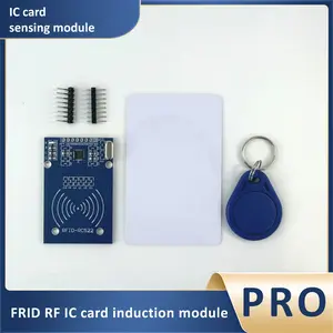 RF Chip Reader Module Frid-Rc522, Rfid RF Chip Reader Module with Unlock Key, Compatible with Arduino Esp32 Stm32, Ideal for Access Control Systems