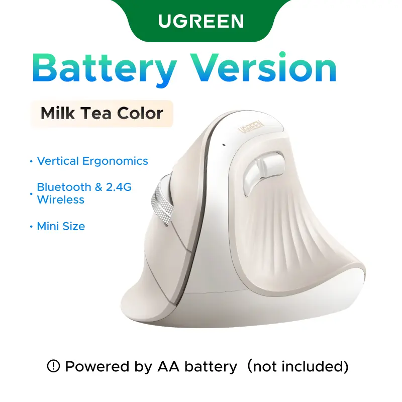 Cream Beige-Bluetooth 5.0+2.4G-Mini Model