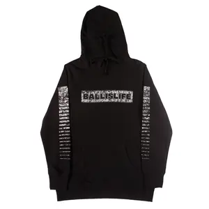 WMNS Splash Hoodie in Black/Grey