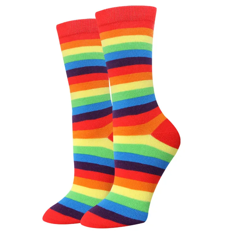 Rainbow Stripe Socks Rainbow Stripe Socks