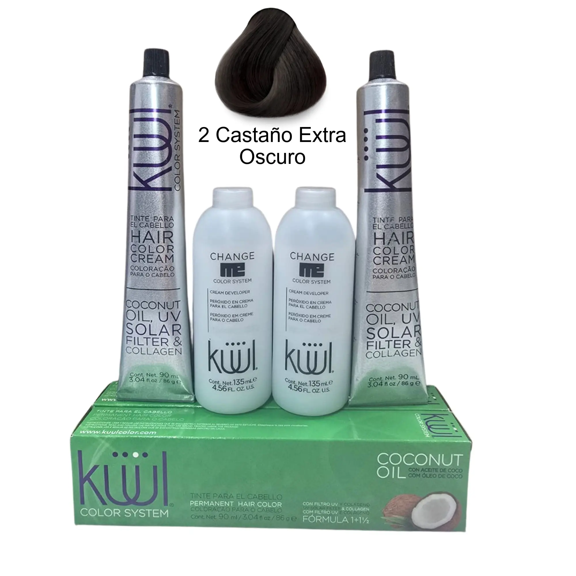 2 Extra Dark Brown/Cataño Extra Oscuro