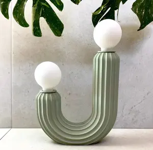 SAGUARO Pastel Green "SAGUARO LAMP" Modern Boho Lamp with Elegant Design and Stylish Finish