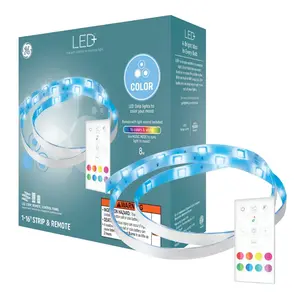 GE 16ft Remote and Control Panel Included LED+ Color Changing Light Strip